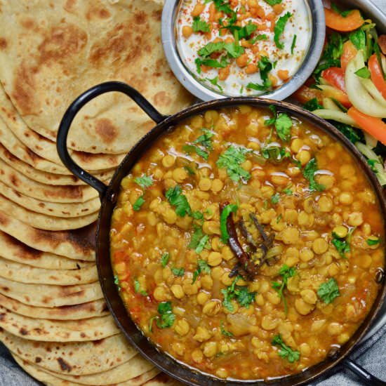 SPLIT CHANA DAL FRY - Recipe photo by myvegetarianroots