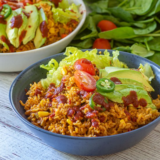 INSTANT POT ENCHILADA RICE - Recipe photo by garimag