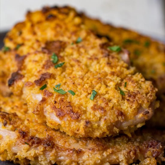 Homemade Shake and Bake Pork Chops - Recipe photo by Or Whatever You Do
