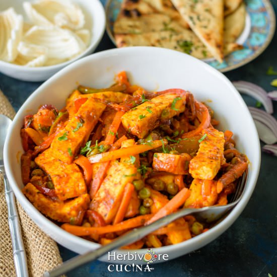 Paneer Jalfrezi - Recipe photo by Herbivore Cucina