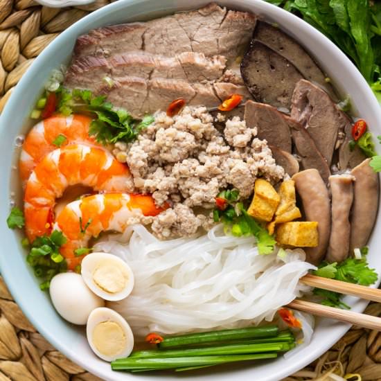 Pork and Prawn Noodle Soup - Recipe photo by WokandKin
