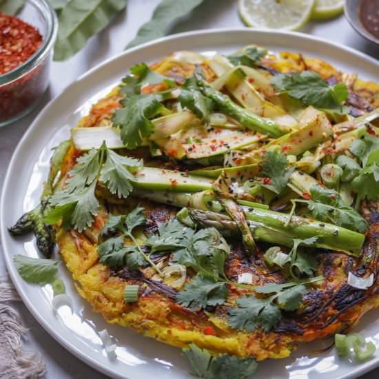 Bánh Xèo – Vietnamese Rice Omelette - Recipe photo by veggi.es