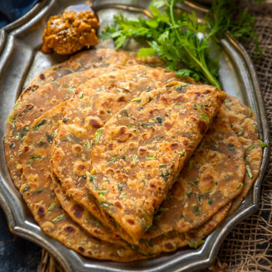 Methi Paratha - Recipe photo by Whiskaffair