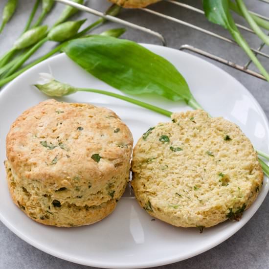 Vegan Cheese Scones - Recipe photo by joskitchenlarder
