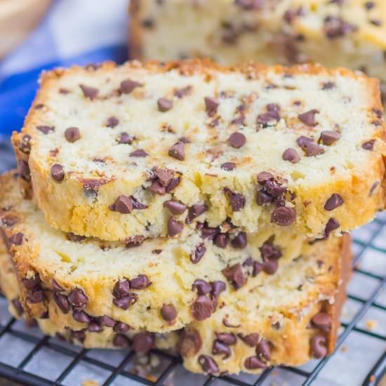 Chocolate Chip Pound Cake - Recipe photo by pumpkinnspice