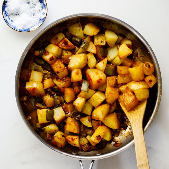 Southern Smothered Potatoes - Recipe photo by grandbabycakes