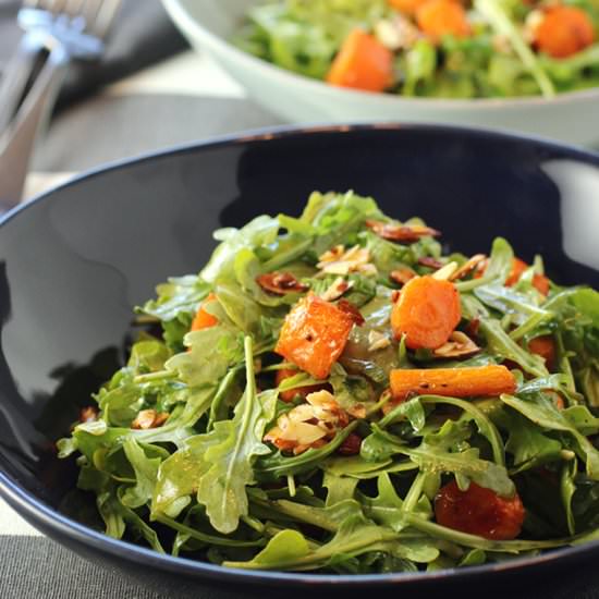 Honey-roasted carrot salad - Recipe photo by Food Gal