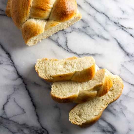 Vegan Challah Bread - Recipe photo by kettleandkale