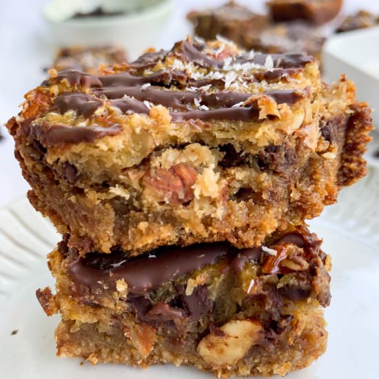Almond Joy Bars - Recipe photo by Wellness by Kay
