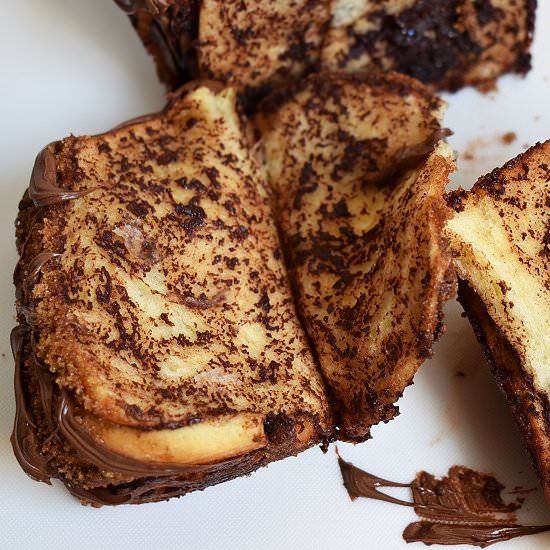 Nutella Pull Apart Bread - Recipe photo by lightscamerabake