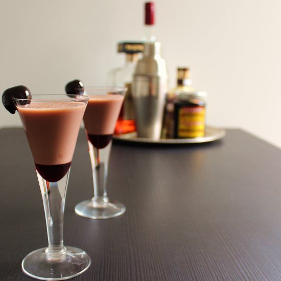 Bakewell Alexander Cocktail - Recipe photo by TwoBitTart