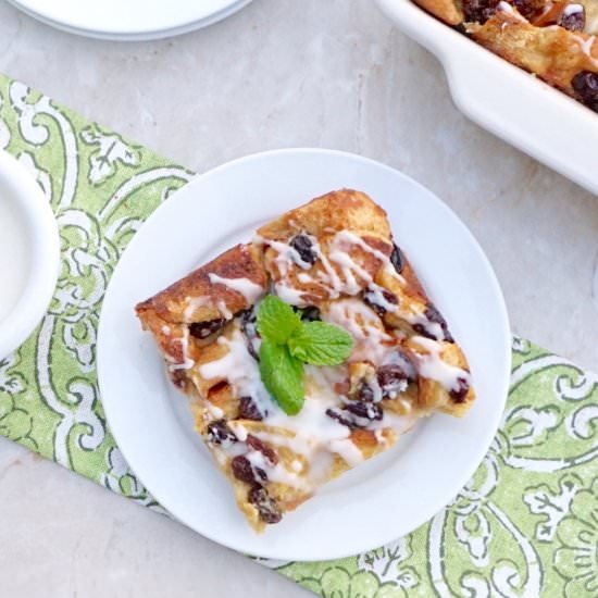 Mint Julep Bread Pudding - Recipe photo by anothertablespoon