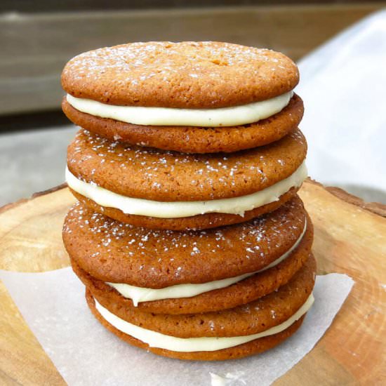 Spelt Ginger Cookies - Recipe photo by thespeltkitchen
