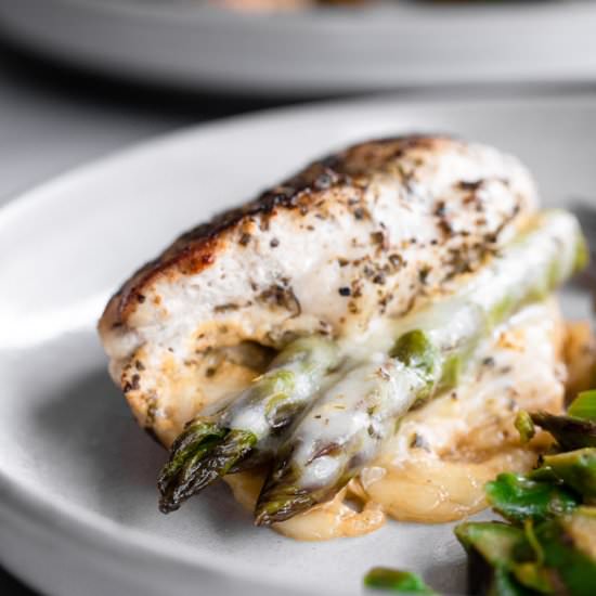 Asparagus Stuffed Chicken Breast - Recipe photo by foodfaithfitness