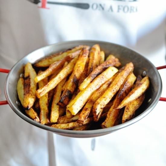 Oven-Baked Crispy French Fries - Recipe photo by Spain on a Fork