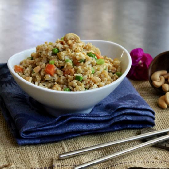 Cauliflower Fried Rice - Recipe photo by Runcible Eats