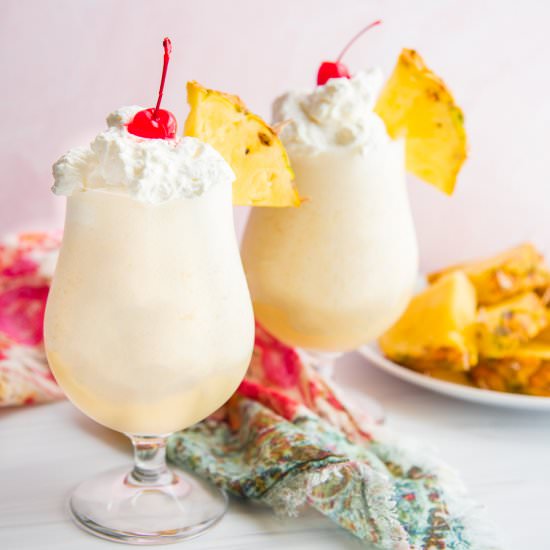 Classic Piña Coladas - Recipe photo by senseandedibility