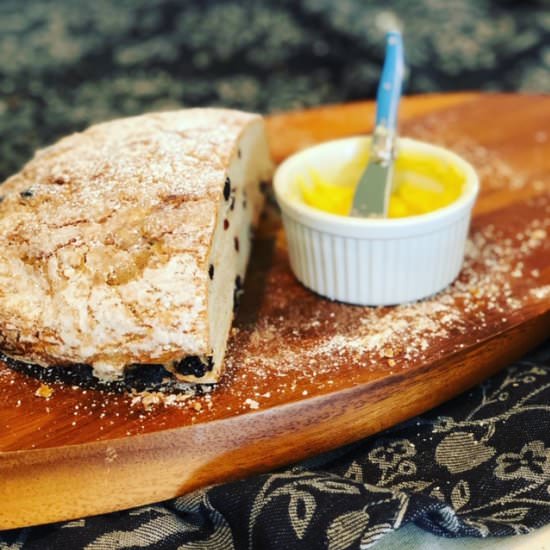 Sweet Blueberry Breakfast Bread - Recipe photo by My Mini City Farm