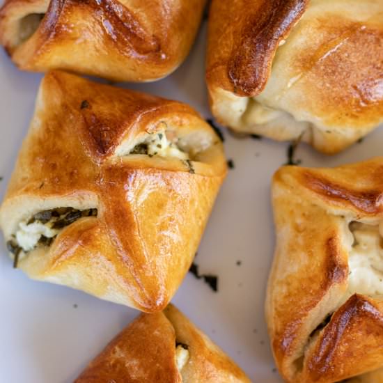 Prosciutto Goat Cheese Puffs - Recipe photo by Belquistwist