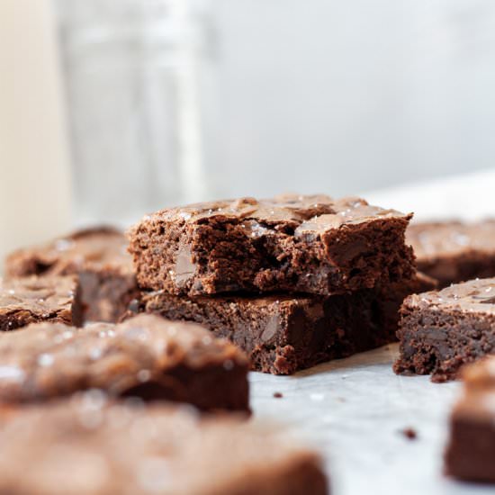 Soft and Chewy Brownies - Recipe photo by kitchen335co