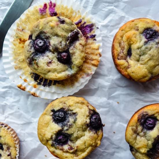 Bakery Style Blueberry Muffins - Recipe photo by servingupsimplicity