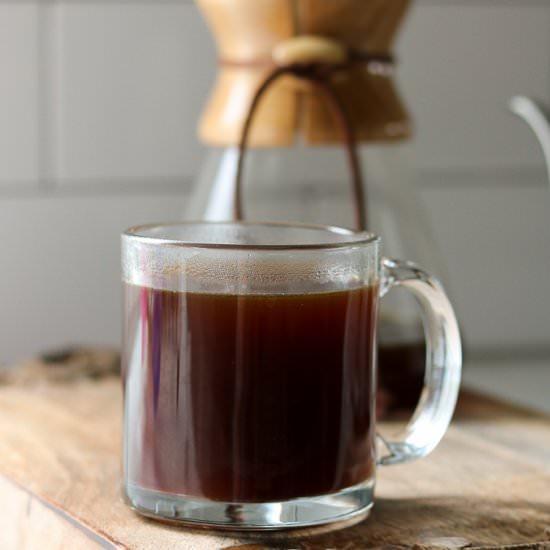 Pour Over Coffee - Recipe photo by LifesLittleSweets