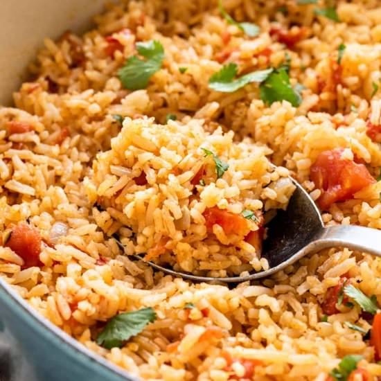 Mexican Rice - Recipe photo by Jessica Gavin