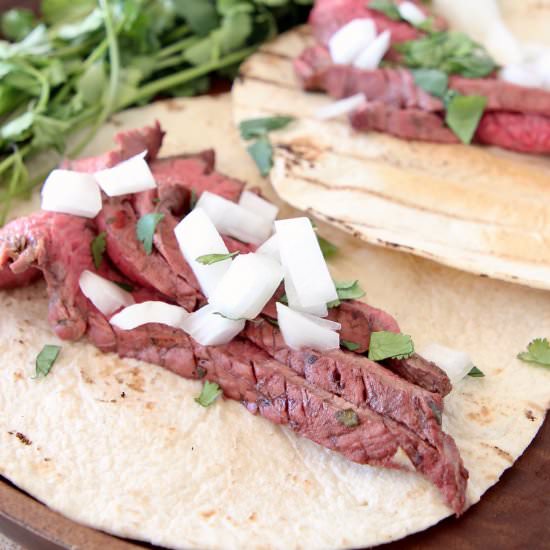 Citrus Marinated Carne Asada - Recipe photo by Whitney Bond