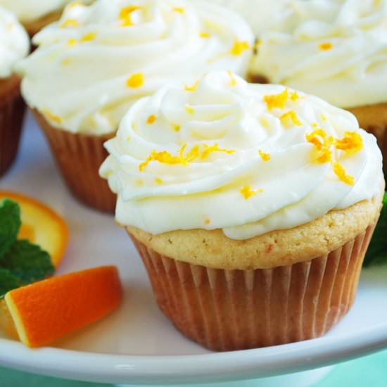 Orange Cupcakes - Recipe photo by AmeesSavoryDish