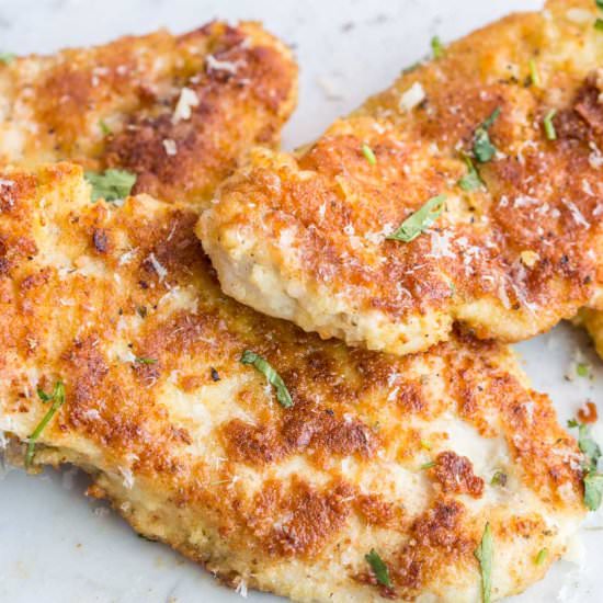 Parmesan Crusted Chicken - Recipe photo by ValentinasCorner