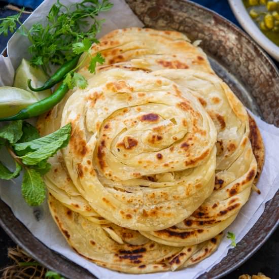 Kerala Parotta - Recipe photo by Whiskaffair