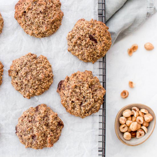 Chocolate Hazelnut Cookies - Recipe photo by Mrs Jones Kitchen