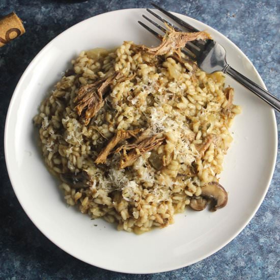 Pulled Pork Risotto - Recipe photo by Cooking Chat