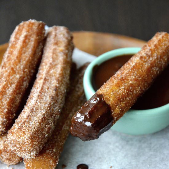 Easy Homemade Churros - Recipe photo by justataste