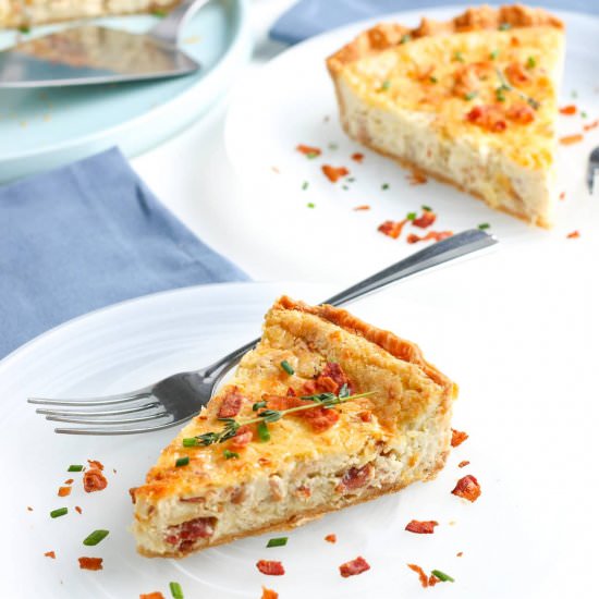 Quiche Lorraine - Recipe photo by Azestybite