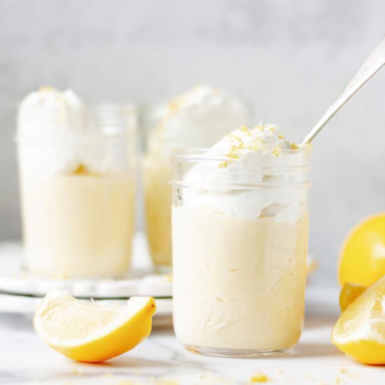 Lemon pudding - Recipe photo by katethebaker