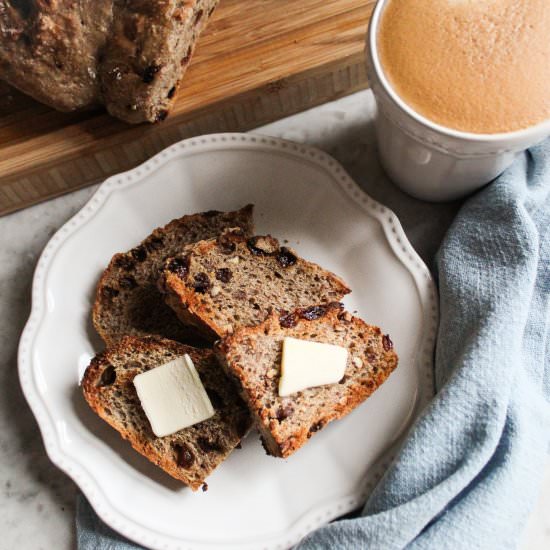Cinnamon Raisin Pecan Bread - Recipe photo by MidwestSoutherner