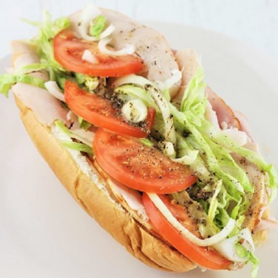 turkey italian hoagie - Recipe photo by nowcookthis