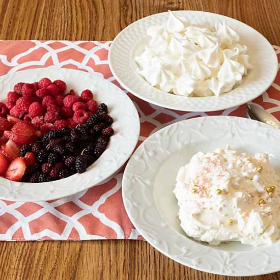 Eton Mess Bar - Recipe photo by iwilkerson