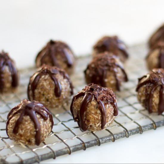 Peanut Butter Energy Bites - Recipe photo by a zest for life