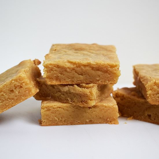 White Condensed Milk Brownies - Recipe photo by lightscamerabake