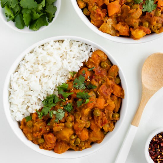 Vegan Potato Curry - Recipe photo by purelykaylie