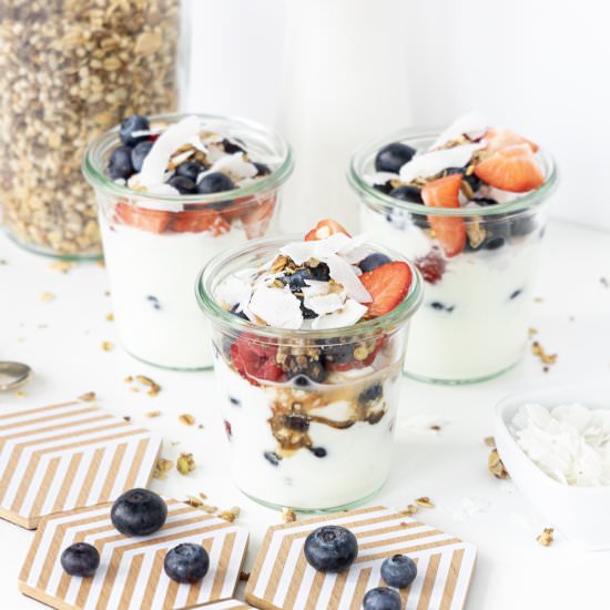 Fruit And Yogurt Parfaits - Recipe photo by saragatheringdreams