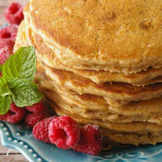 Whole Wheat Oatmeal Pancakes - Recipe photo by Mindees Cooking Obsession
