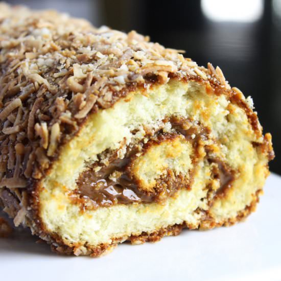 Dulce de leche cake roll - Recipe photo by hornoMX