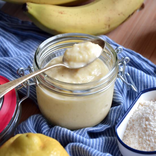 Banana, coconut and pineapple jam - Recipe photo by Foodohfood