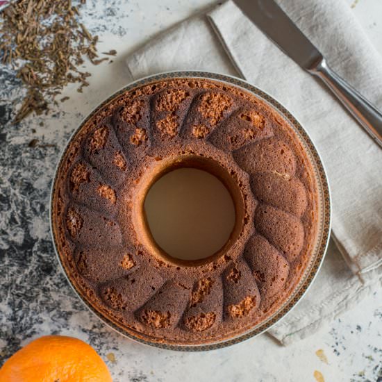 Orange and black tea bundt cake - Recipe photo by Lapiccolaquaglia