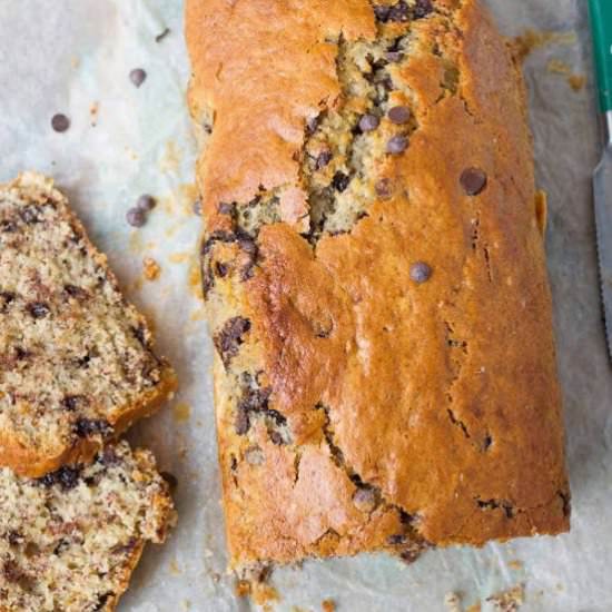 Chocolate Chip Banana Bread - Recipe photo by Cindylouh