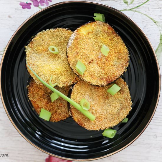 Fried Eggplant - Recipe photo by Flavours on Plate