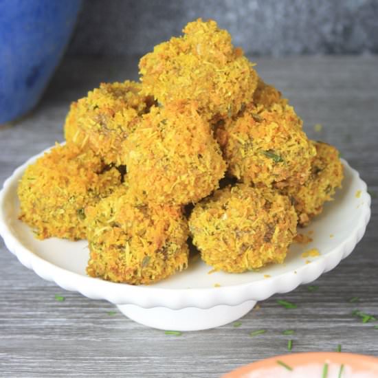 Garlic Mushrooms in Parmesan Panko - Recipe photo by chezlerevefrancais
